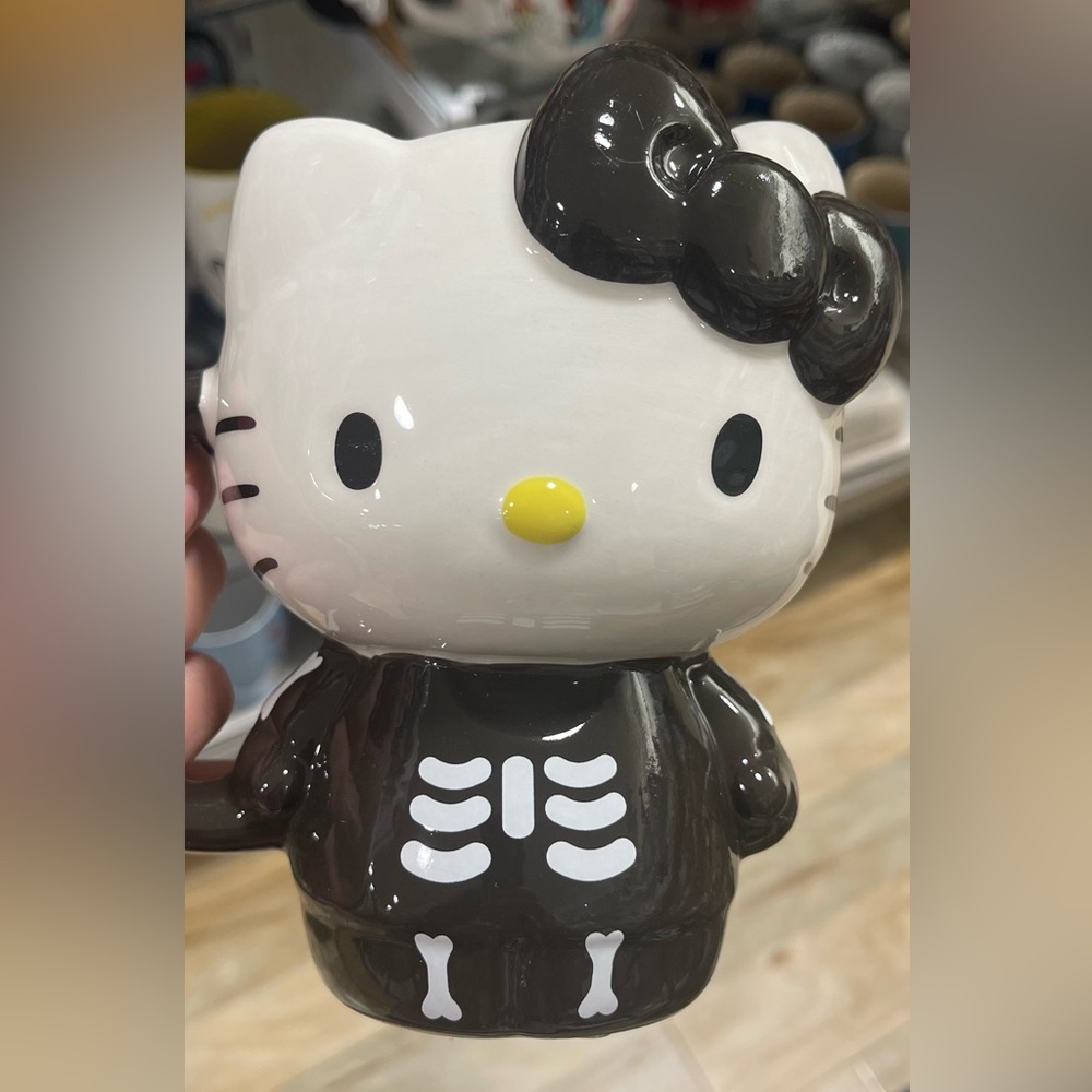 Hello Kitty Skeleton Mug